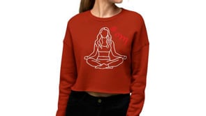 #om cropped sweatshirt croptop- wickedyo